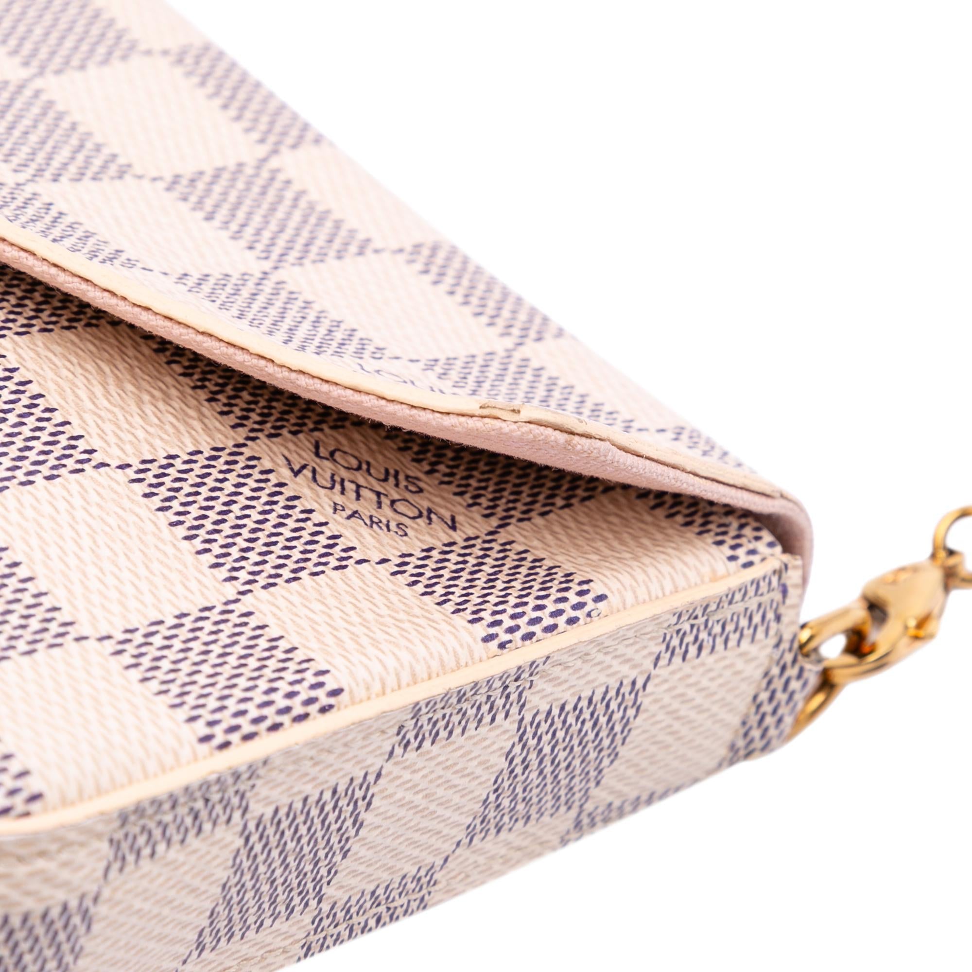 Louis Vuitton Damier Azur Pochette Felicie