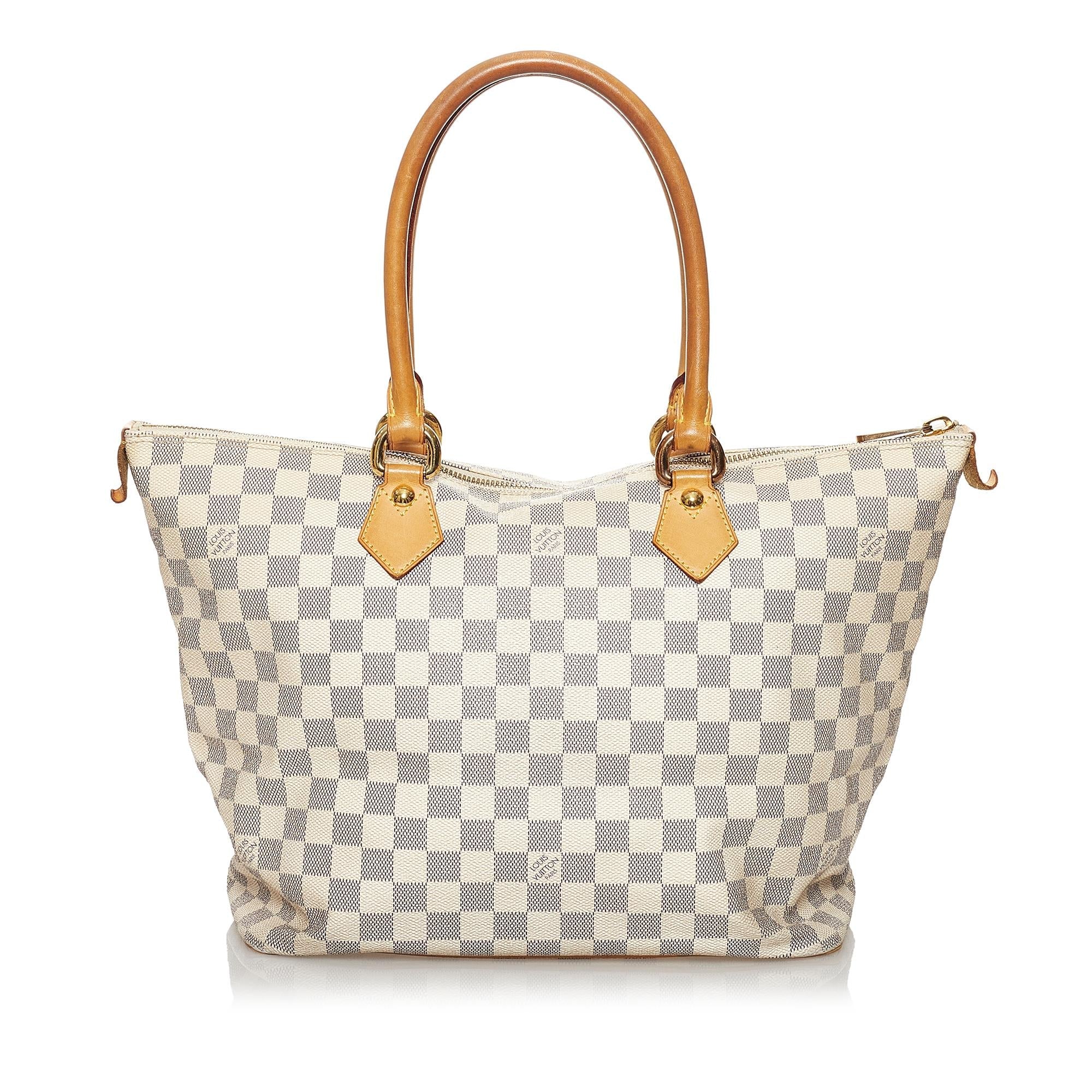 Louis Vuitton Damier Azur Saleya MM (SHG-30025)