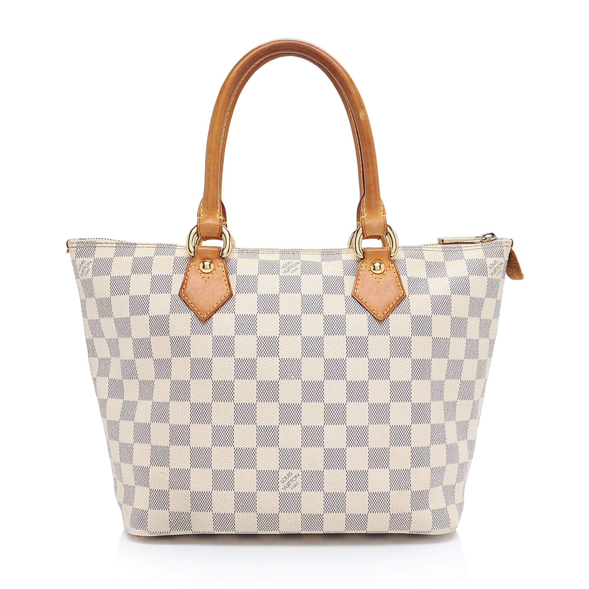 Louis Vuitton Damier Azur Saleya PM Tote - FINAL SALE (SHF-6lMBDG)