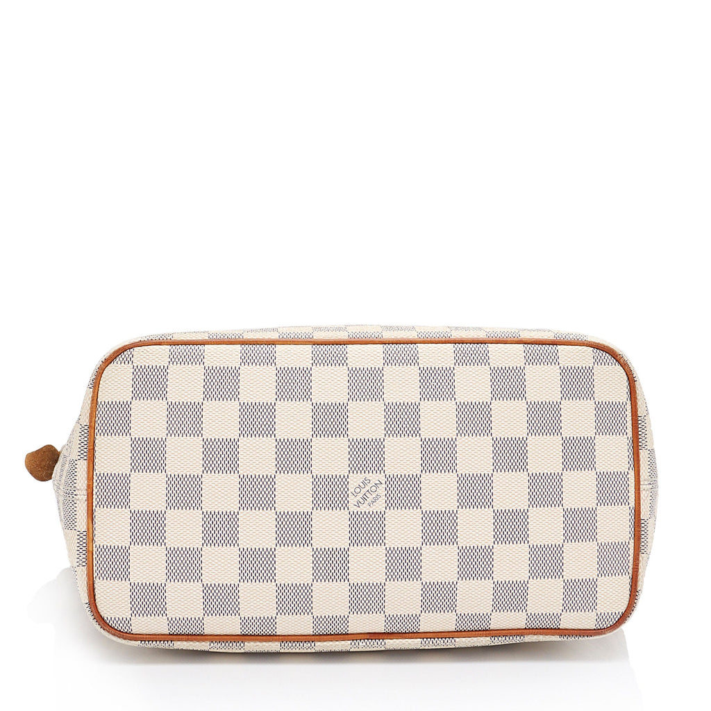 Louis Vuitton Damier Azur Saleya PM Tote - FINAL SALE (SHF-6lMBDG)