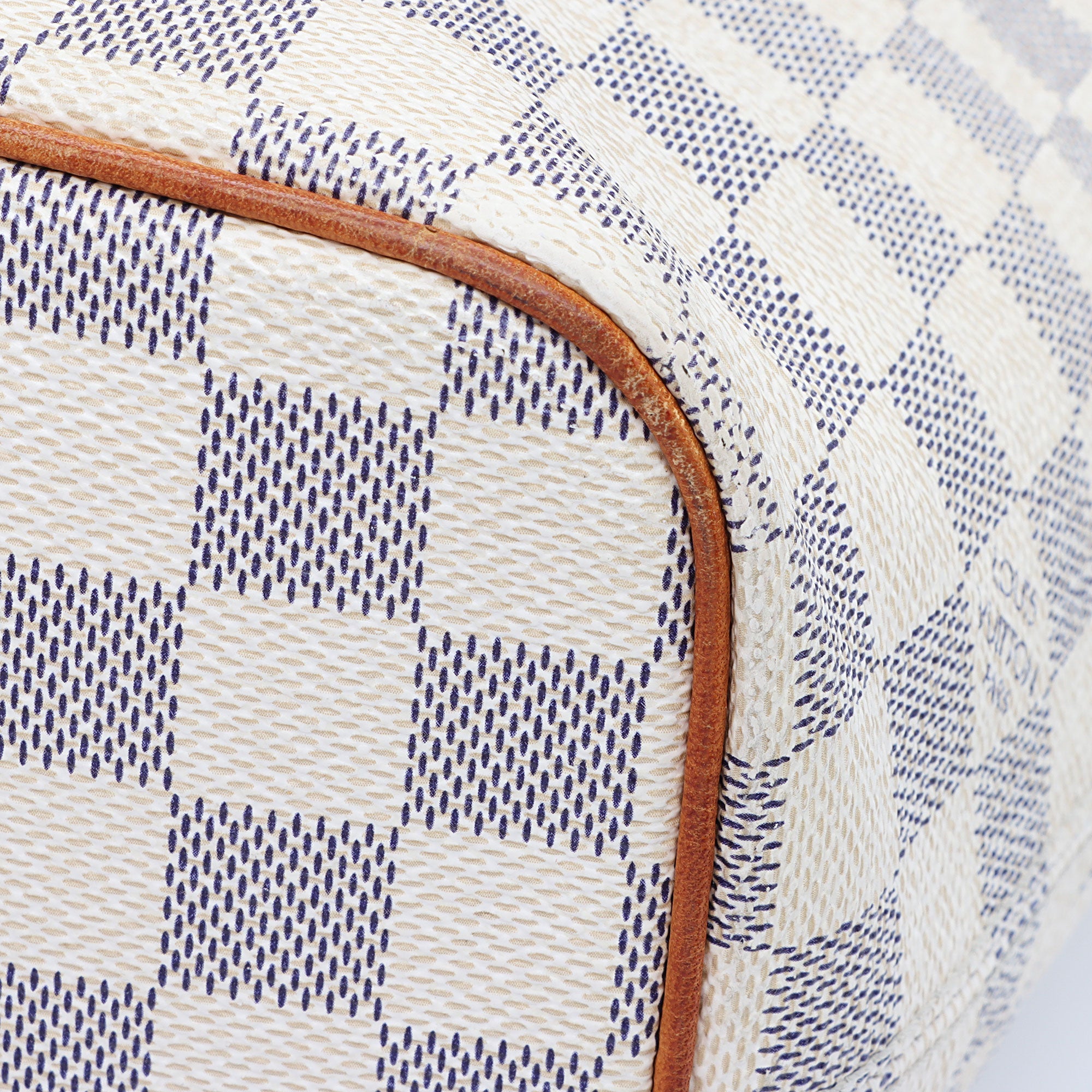 Louis Vuitton Damier Azur Saleya PM Tote - FINAL SALE (SHF-6lMBDG)