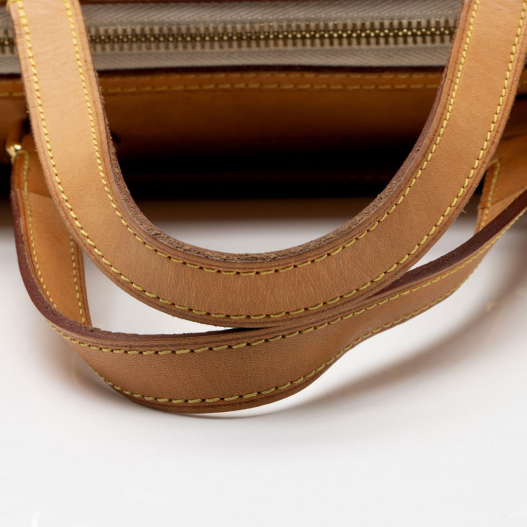 Louis Vuitton Damier Azur Siracusa GM Tote (SHF-qEEEdA)