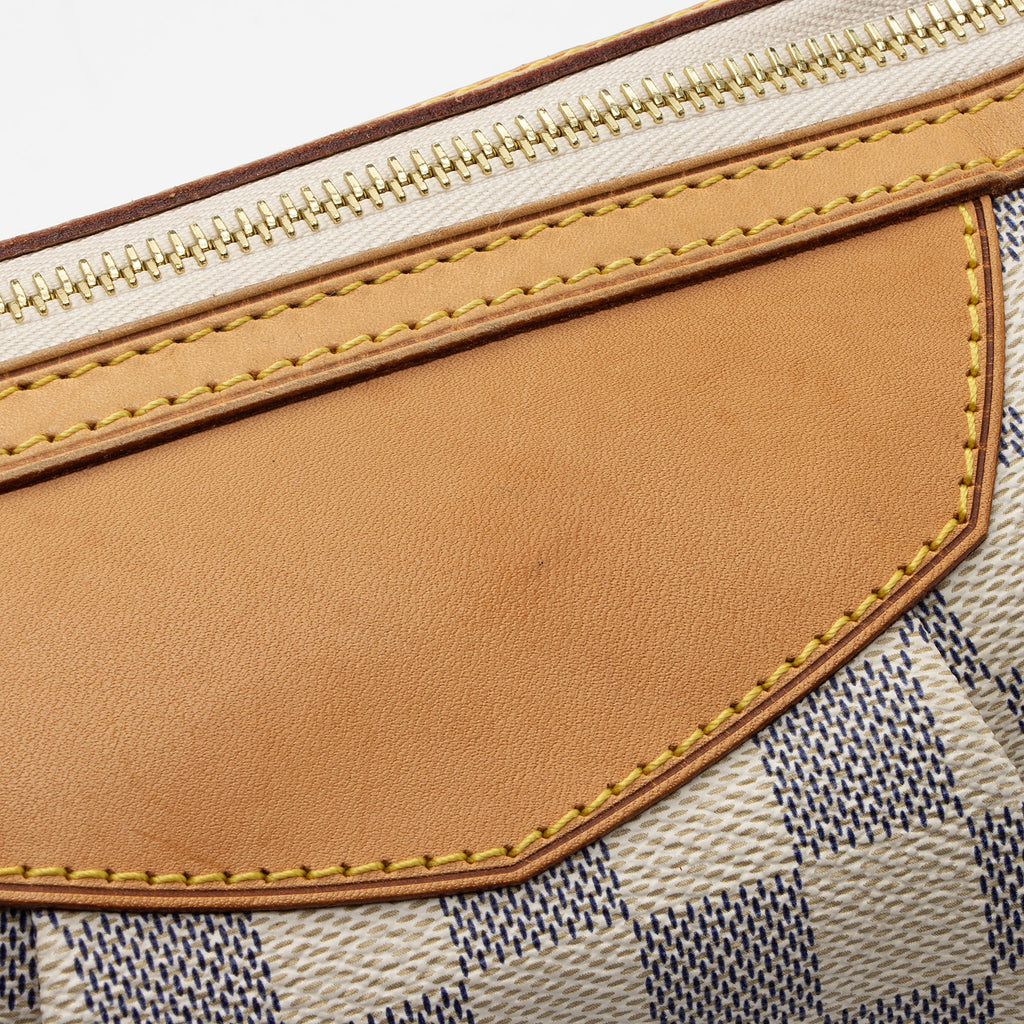 Louis Vuitton Damier Azur Siracusa PM Shoulder Bag (SHF-JlsstH)