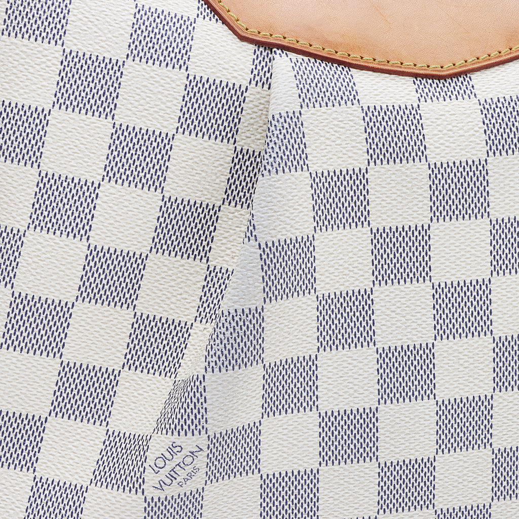 Louis Vuitton Damier Azur Siracusa PM Shoulder Bag (SHF-6FtYE4)