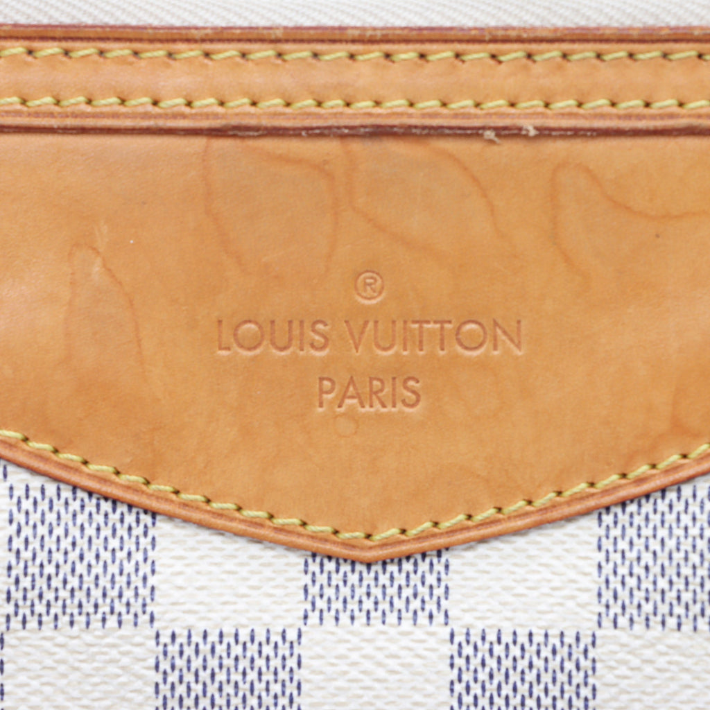 Louis Vuitton Damier Azur Siracusa PM Shoulder Bag (SHF-6FtYE4)