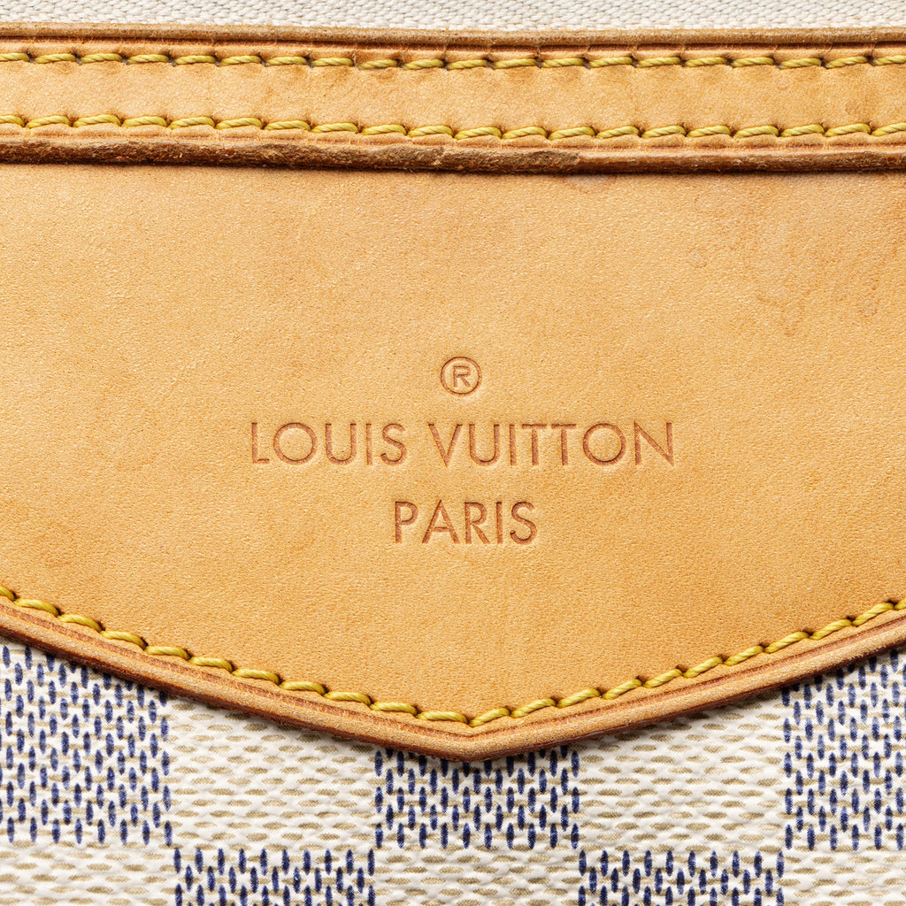 Louis Vuitton Damier Azur Siracusa PM Shoulder Bag