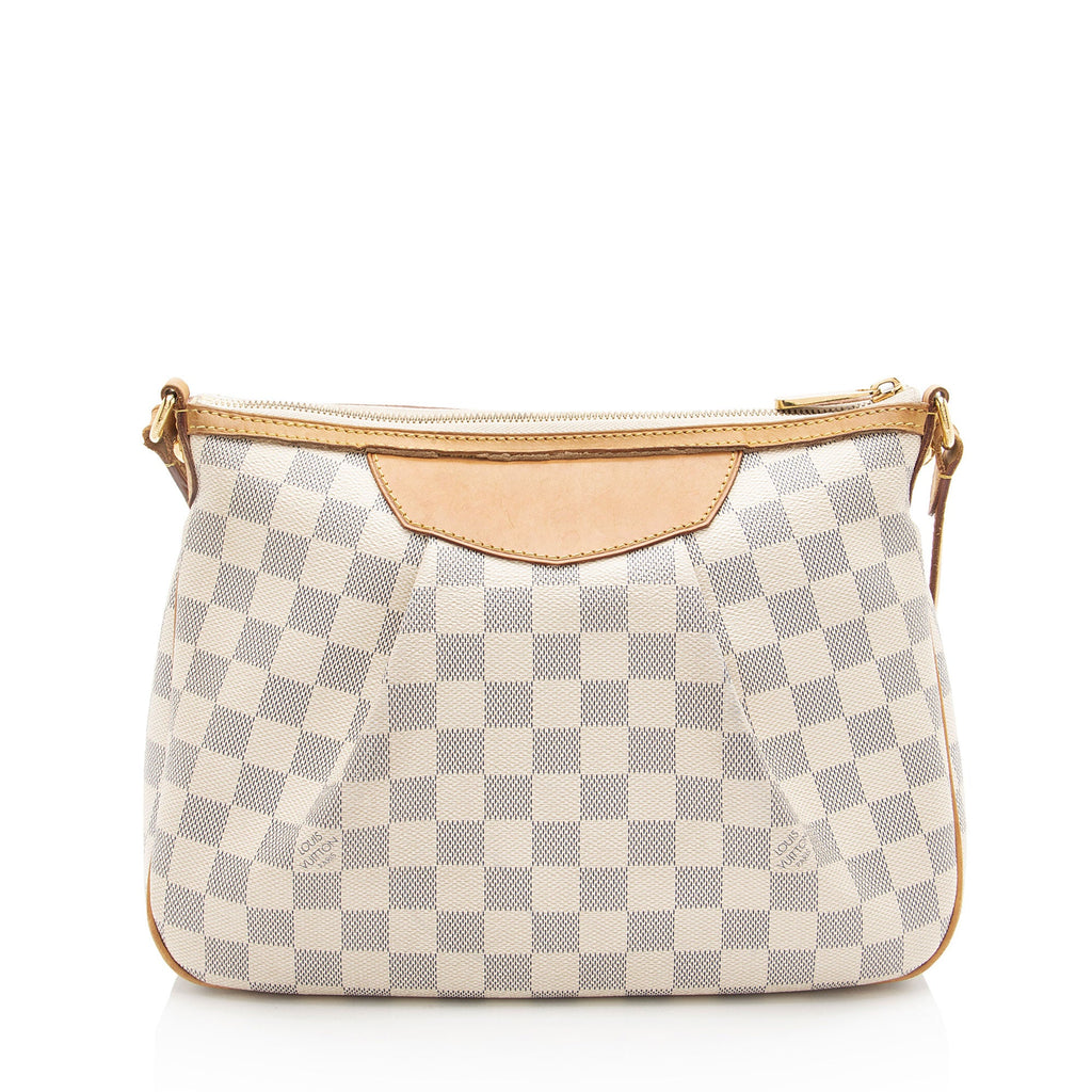 Louis Vuitton Damier Azur Siracusa PM Shoulder Bag