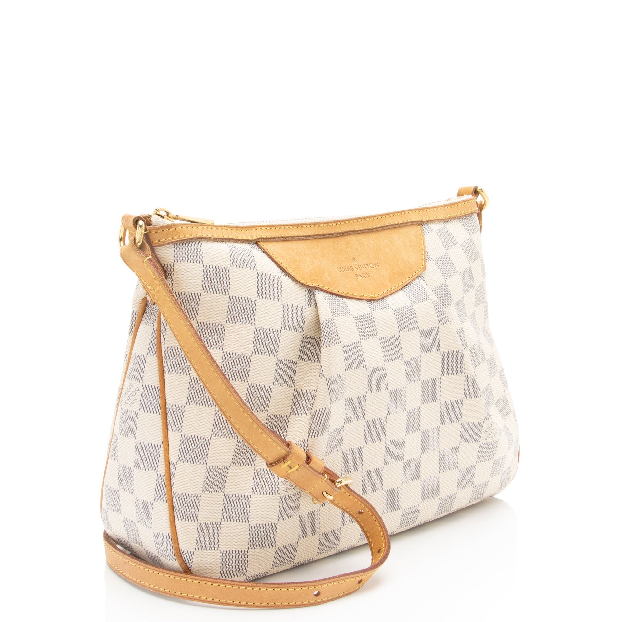 Louis Vuitton Damier Azur Siracusa PM Shoulder Bag