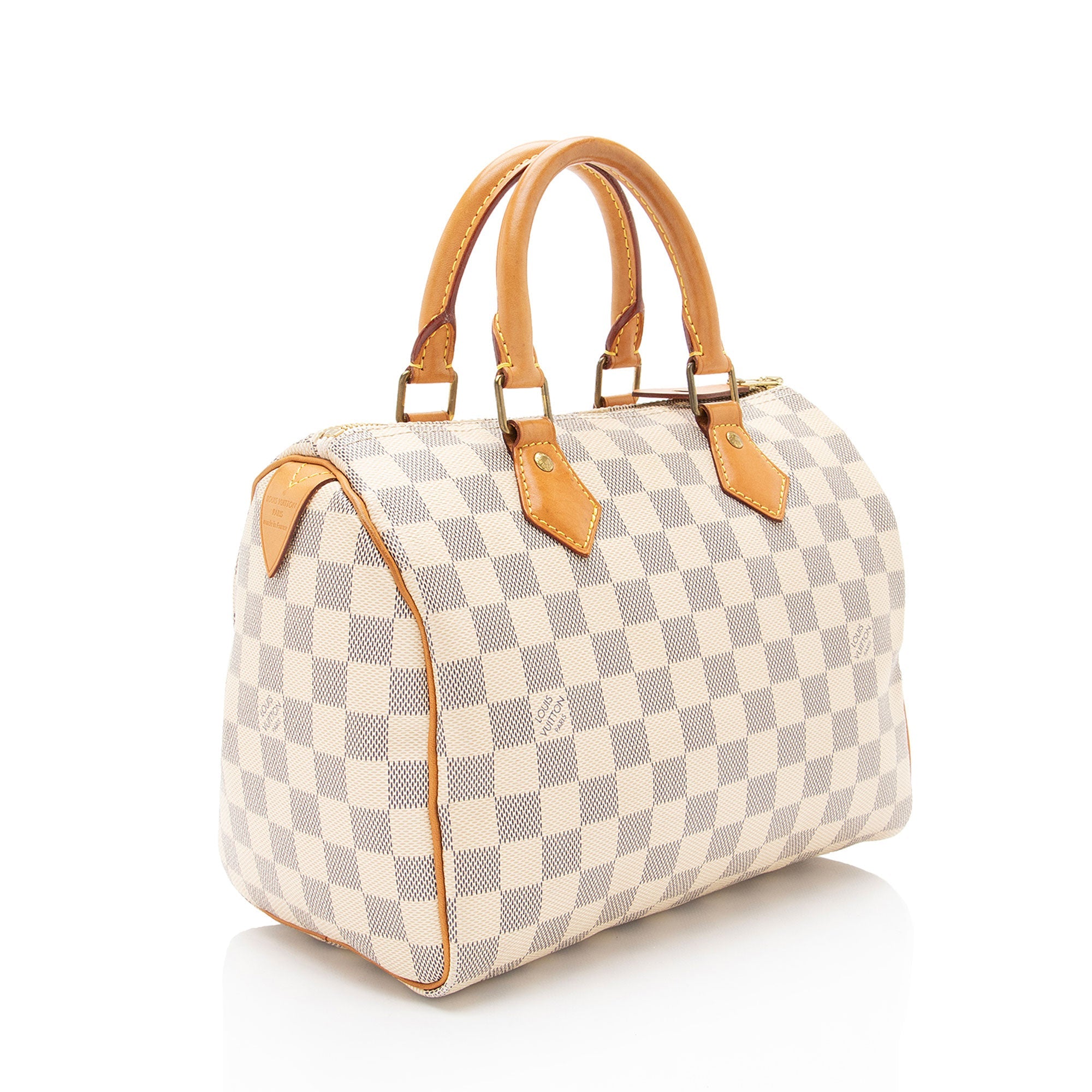 Louis Vuitton Damier Azur Speedy 25 Satchel