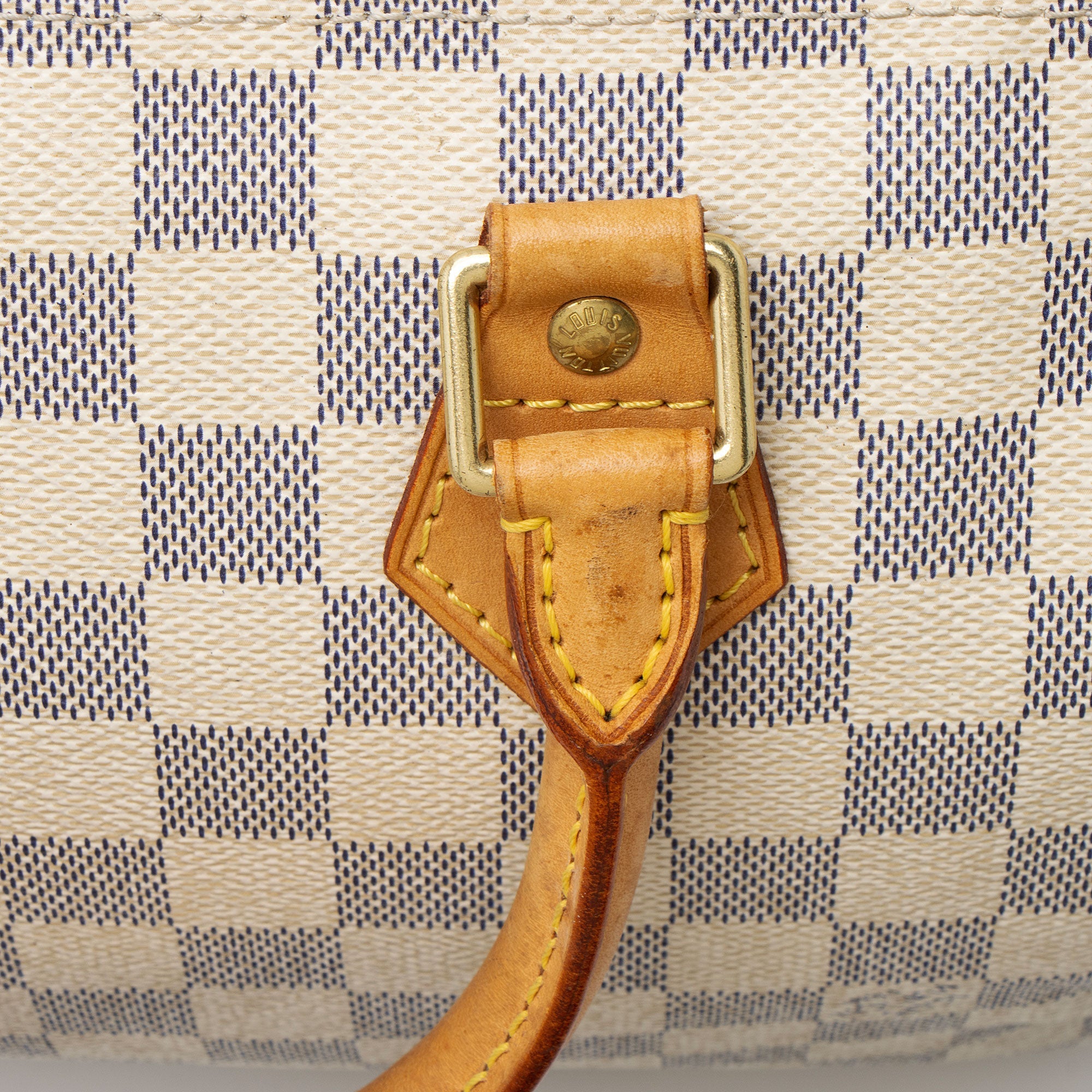 Louis Vuitton Damier Azur Speedy 25 Satchel