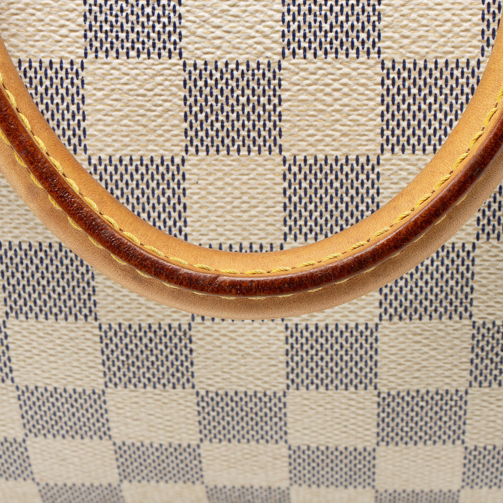Louis Vuitton Damier Azur Speedy 25 Satchel