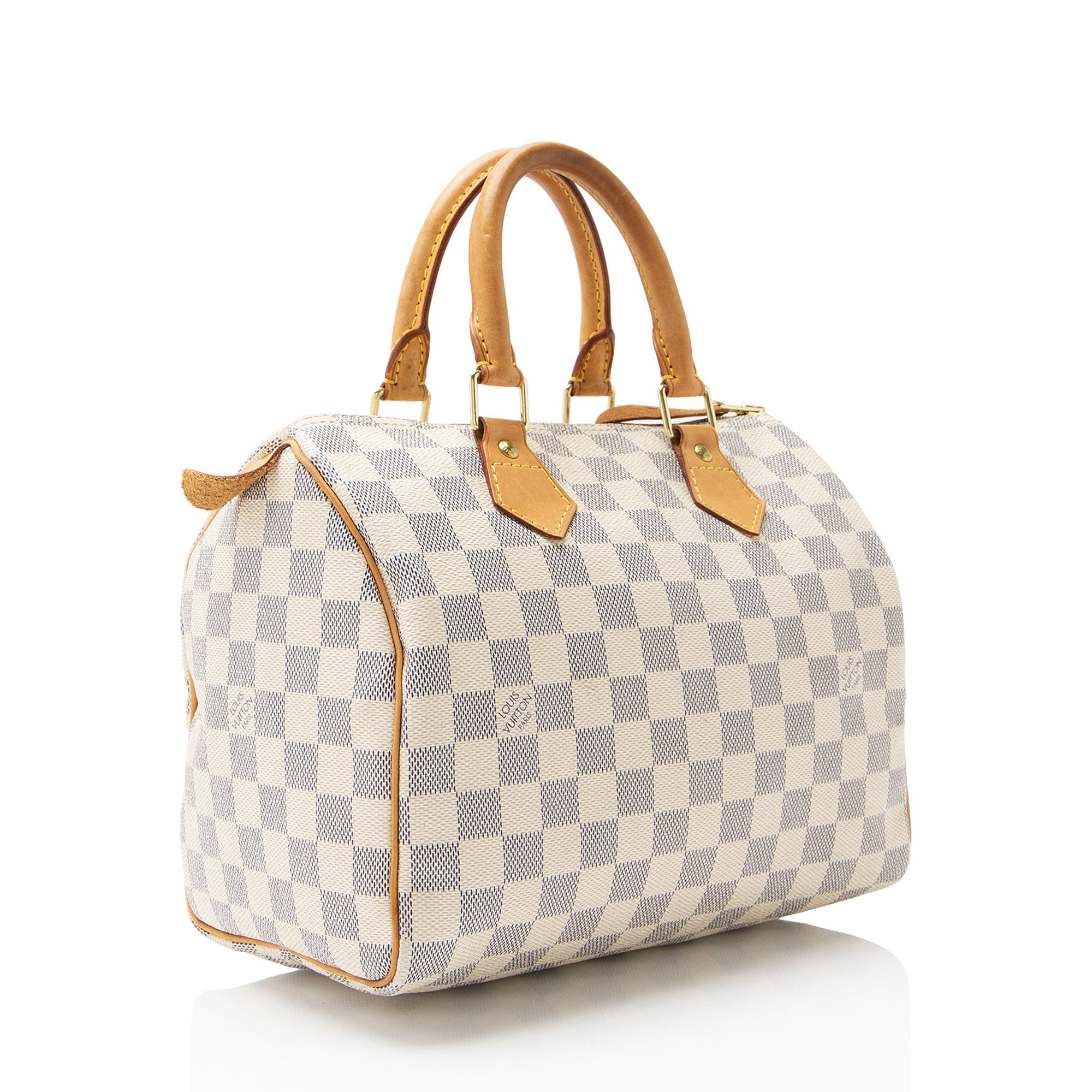 Louis Vuitton Damier Azur Speedy 25 Satchel