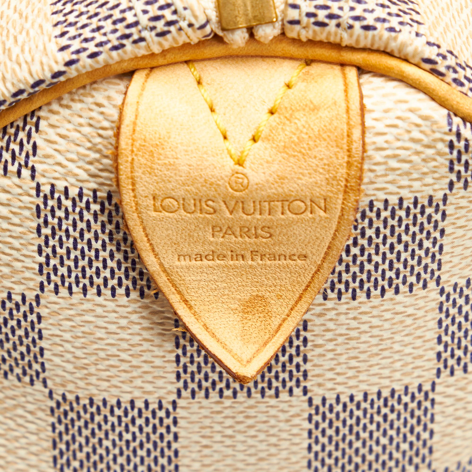 Louis Vuitton Damier Azur Speedy 25 (SHG-5YeXvT)