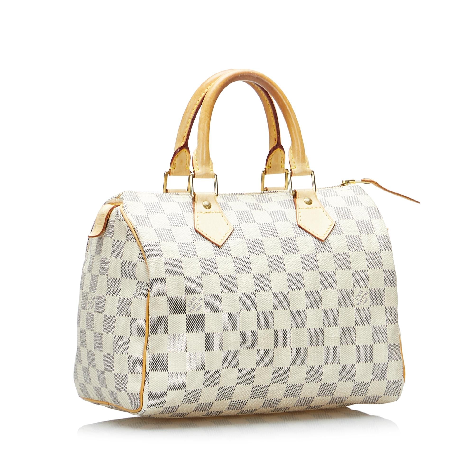 Louis Vuitton Damier Azur Speedy 25 (SHG-5YeXvT)