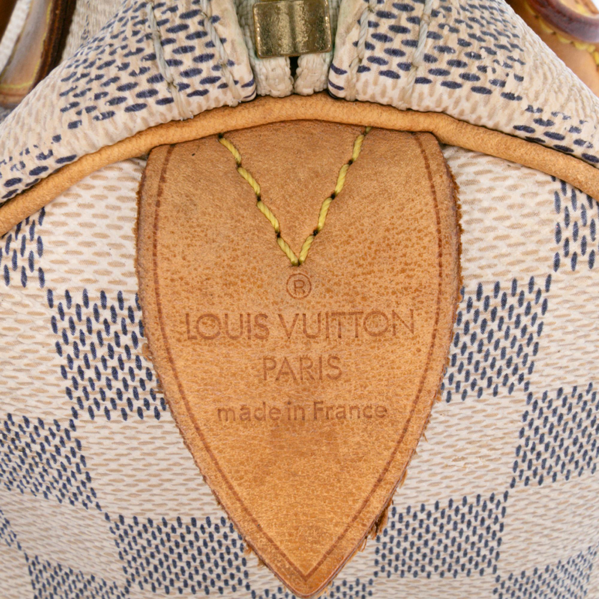 Louis Vuitton Damier Azur Speedy 25