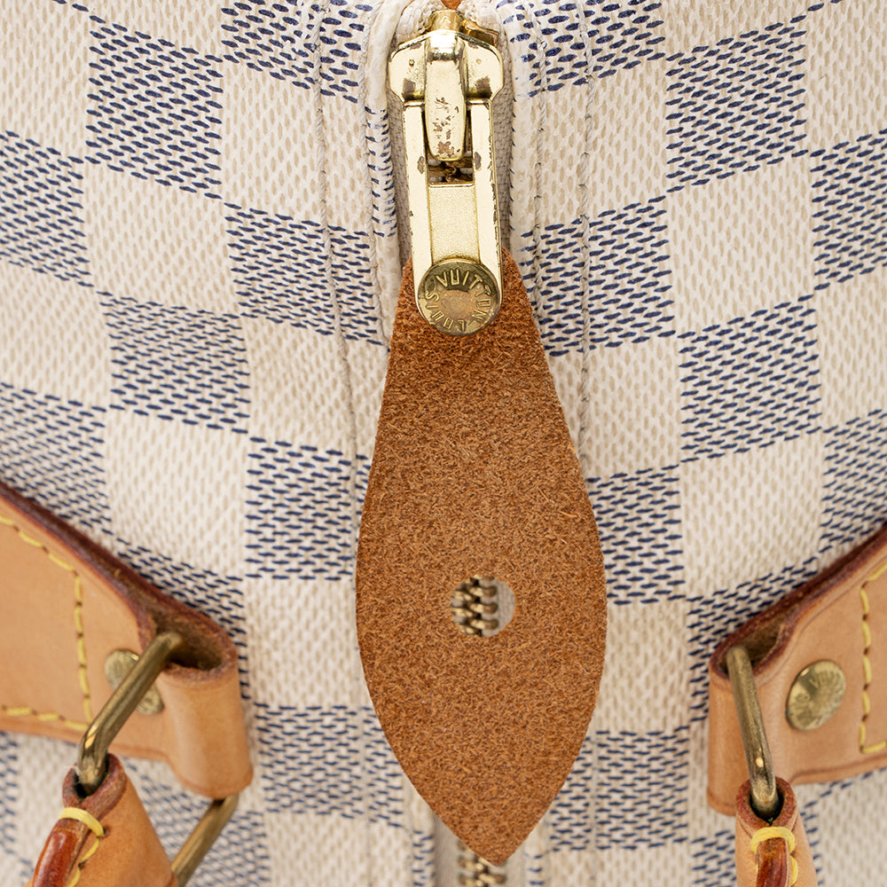 Louis Vuitton Damier Azur Speedy 30 Satchel (SHF-19062)