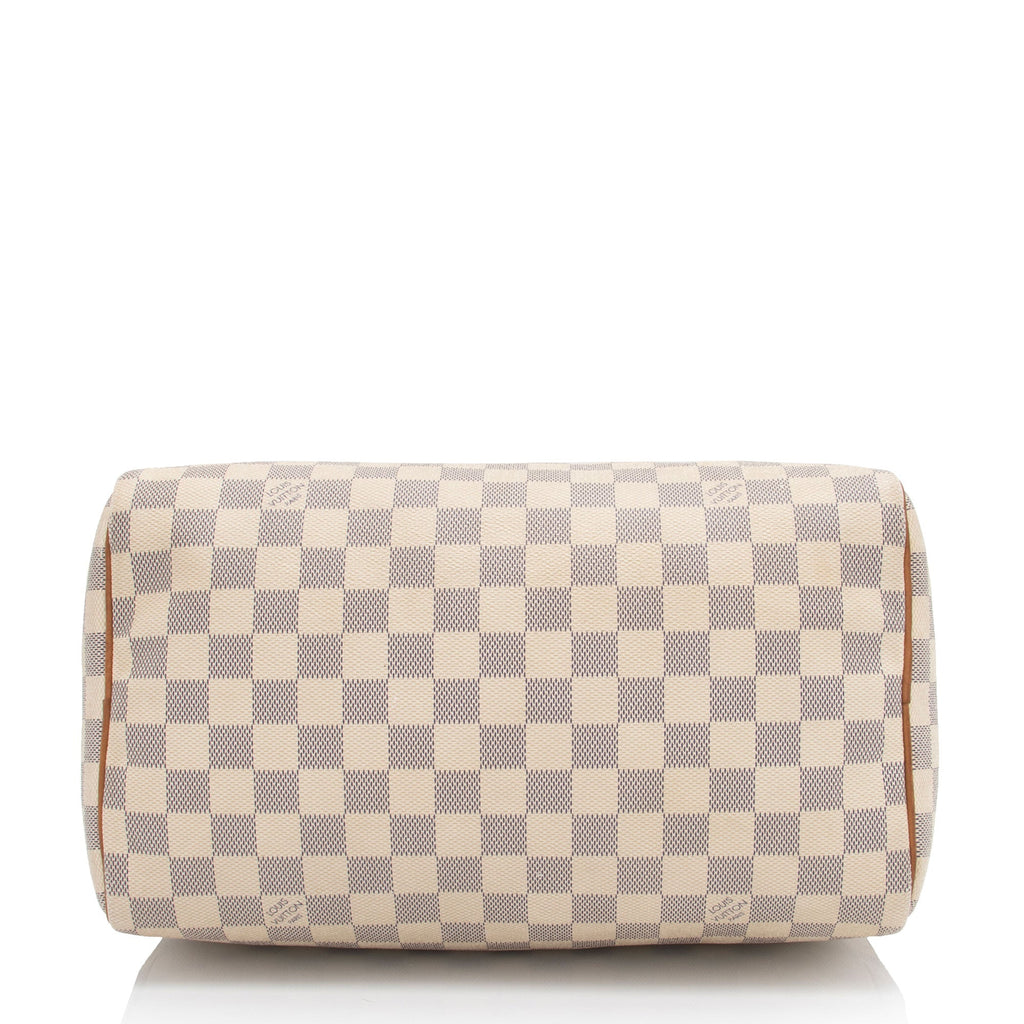Louis Vuitton Damier Azur Speedy 30 Satchel (SHF-bV6e4O)