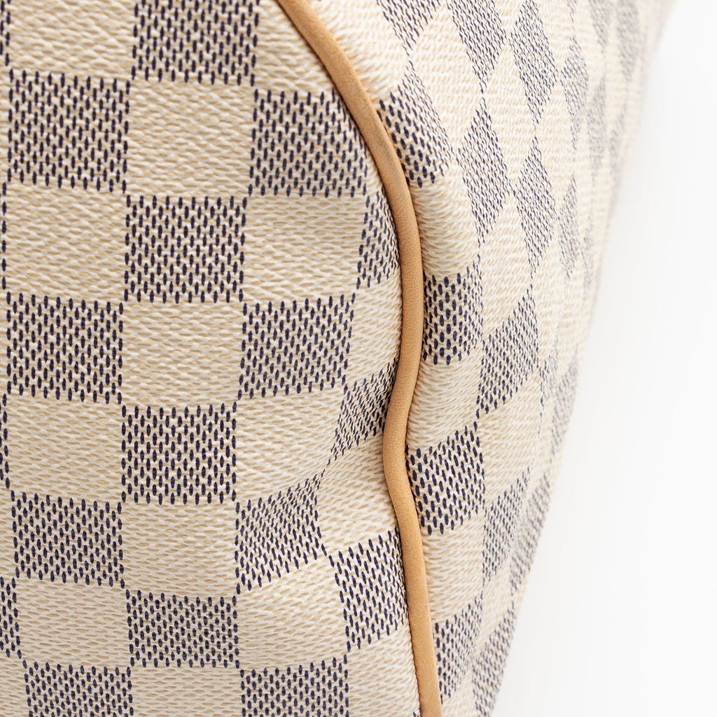 Louis Vuitton Damier Azur Speedy 30 Satchel (SHF-hK0BKQ)