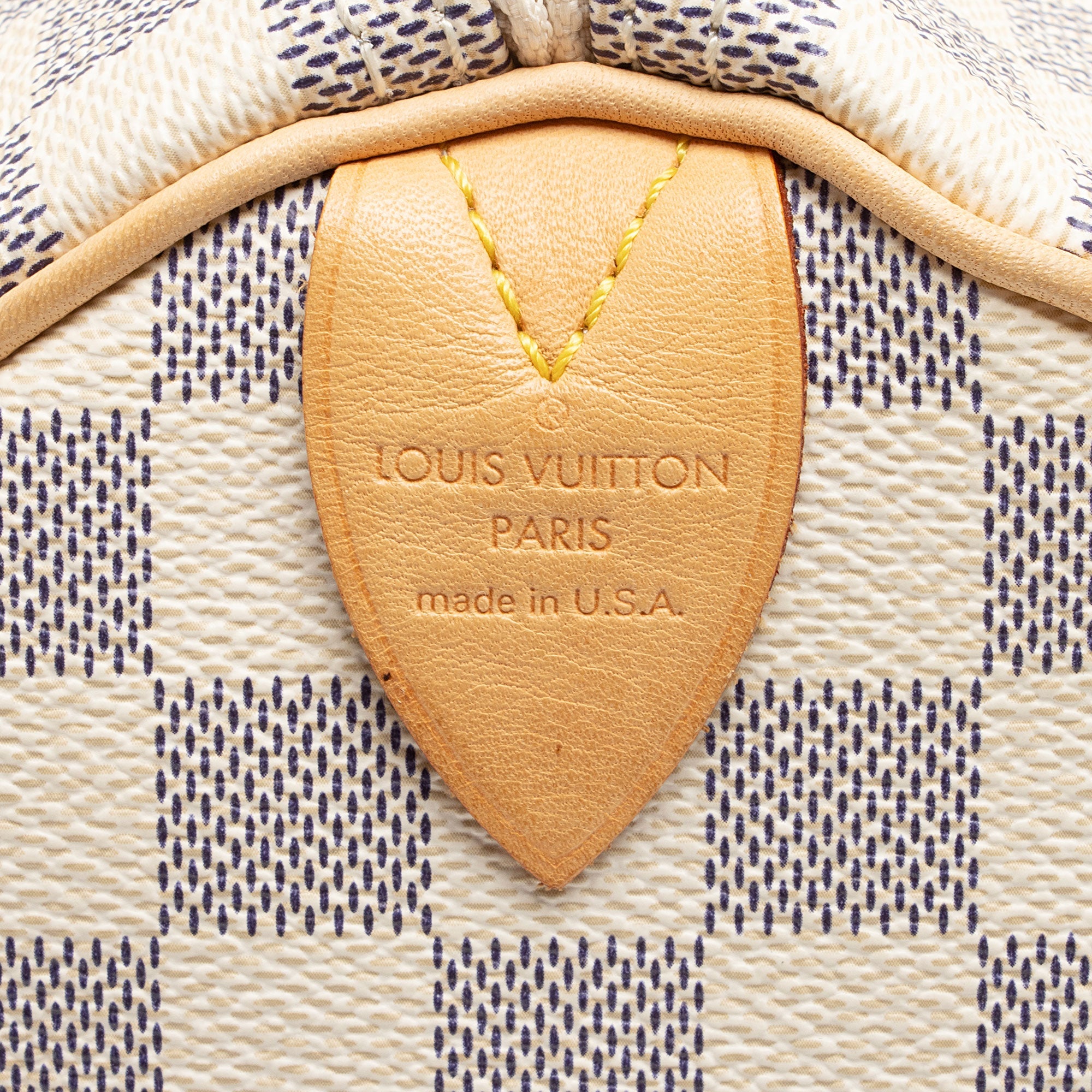 Louis Vuitton Damier Azur Speedy 30 Satchel (SHF-hK0BKQ)