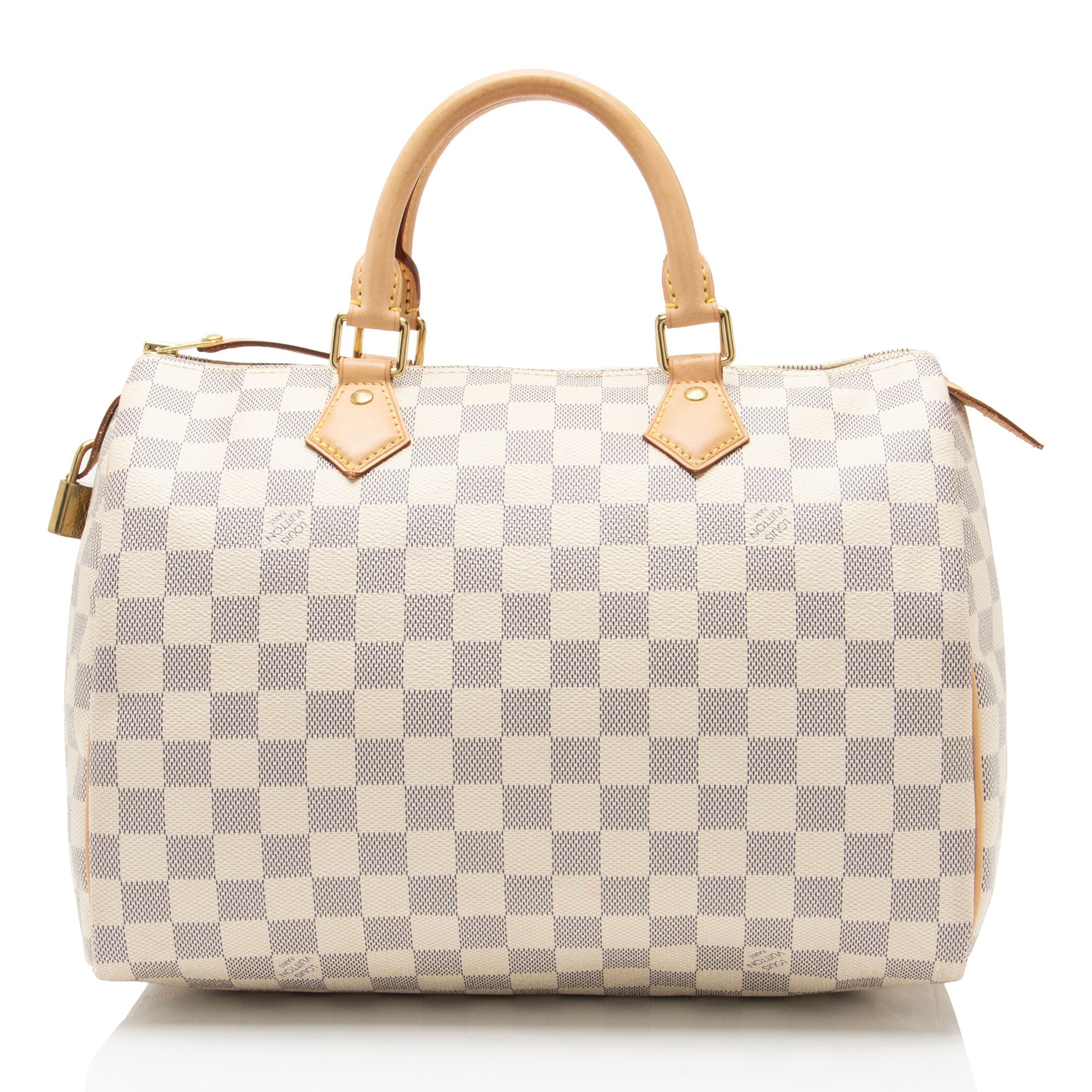 Louis Vuitton Damier Azur Speedy 30 Satchel