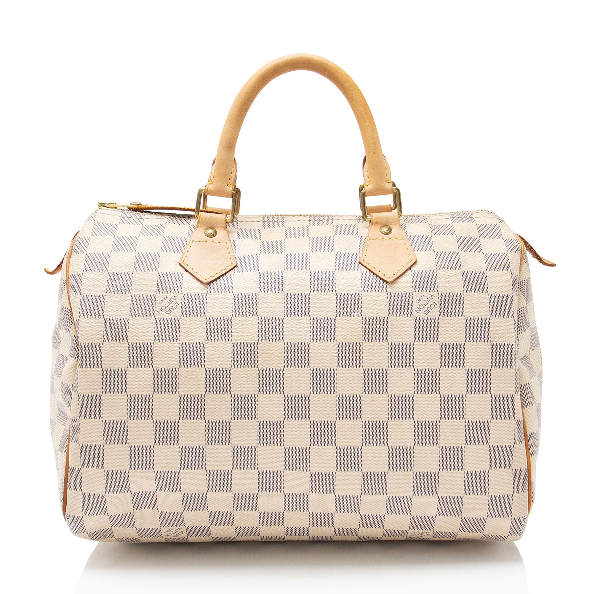 Louis Vuitton Damier Azur Speedy 30 Satchel