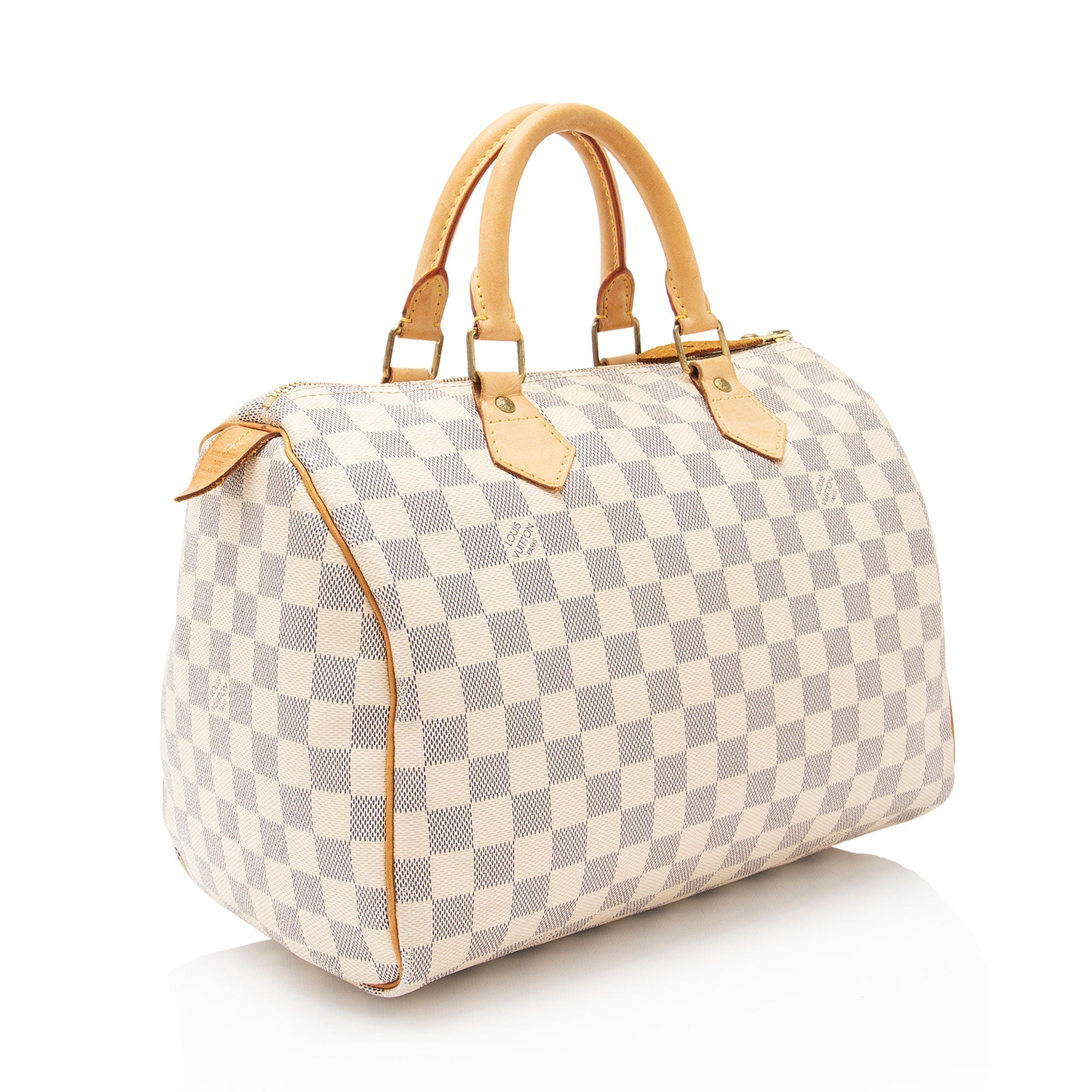 Louis Vuitton Damier Azur Speedy 30 Satchel