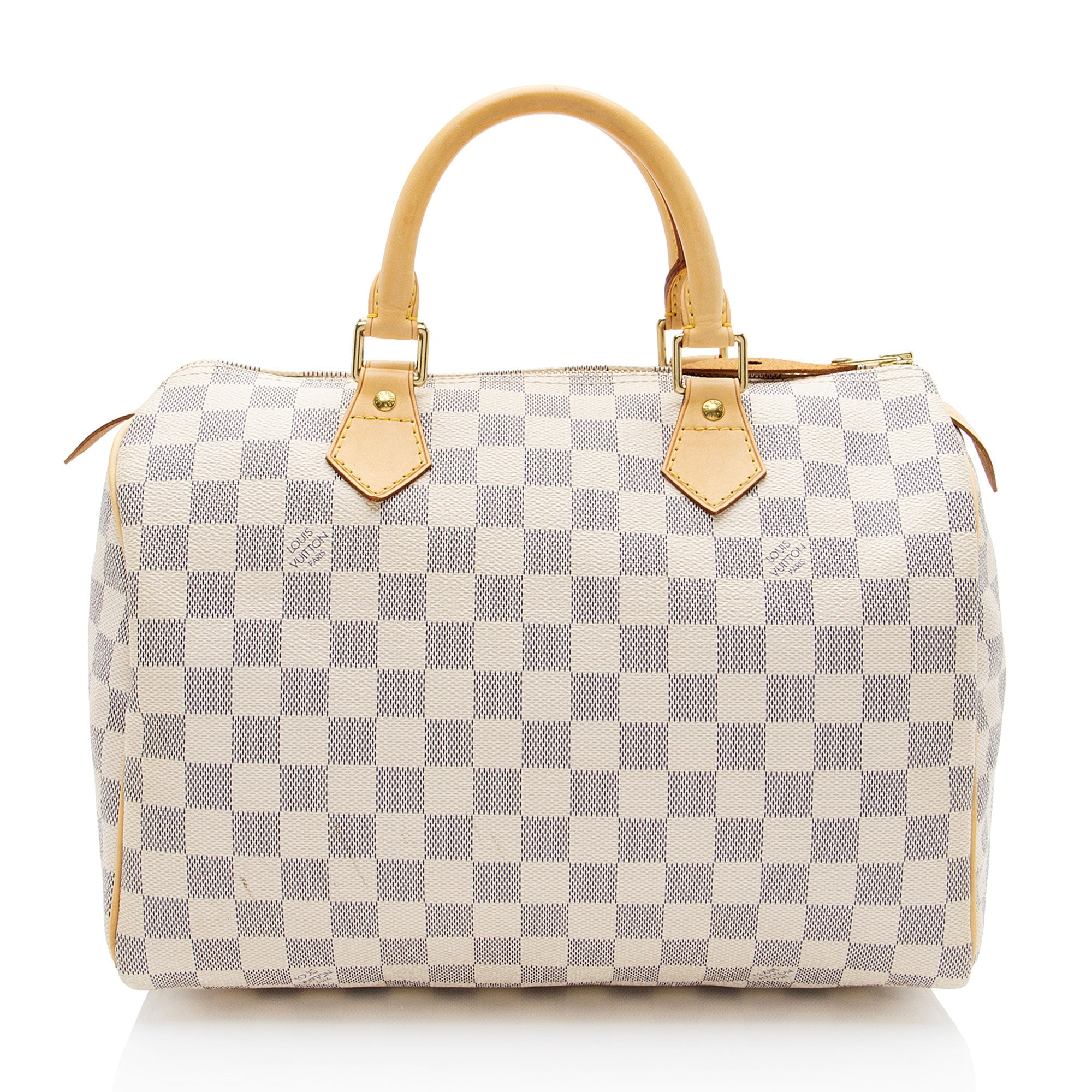 Louis Vuitton Damier Azur Speedy 30 Satchel