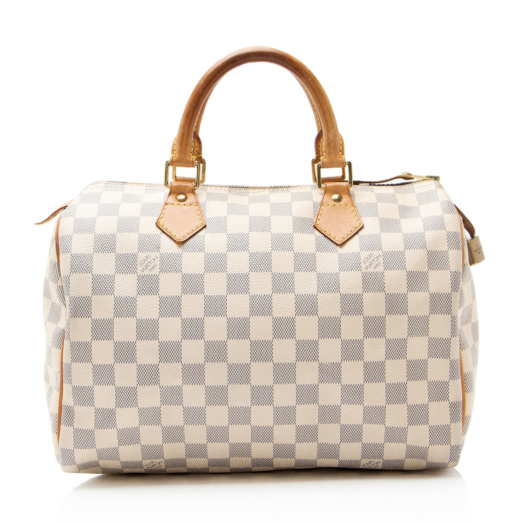 Louis Vuitton Damier Azur Speedy 30 Satchel