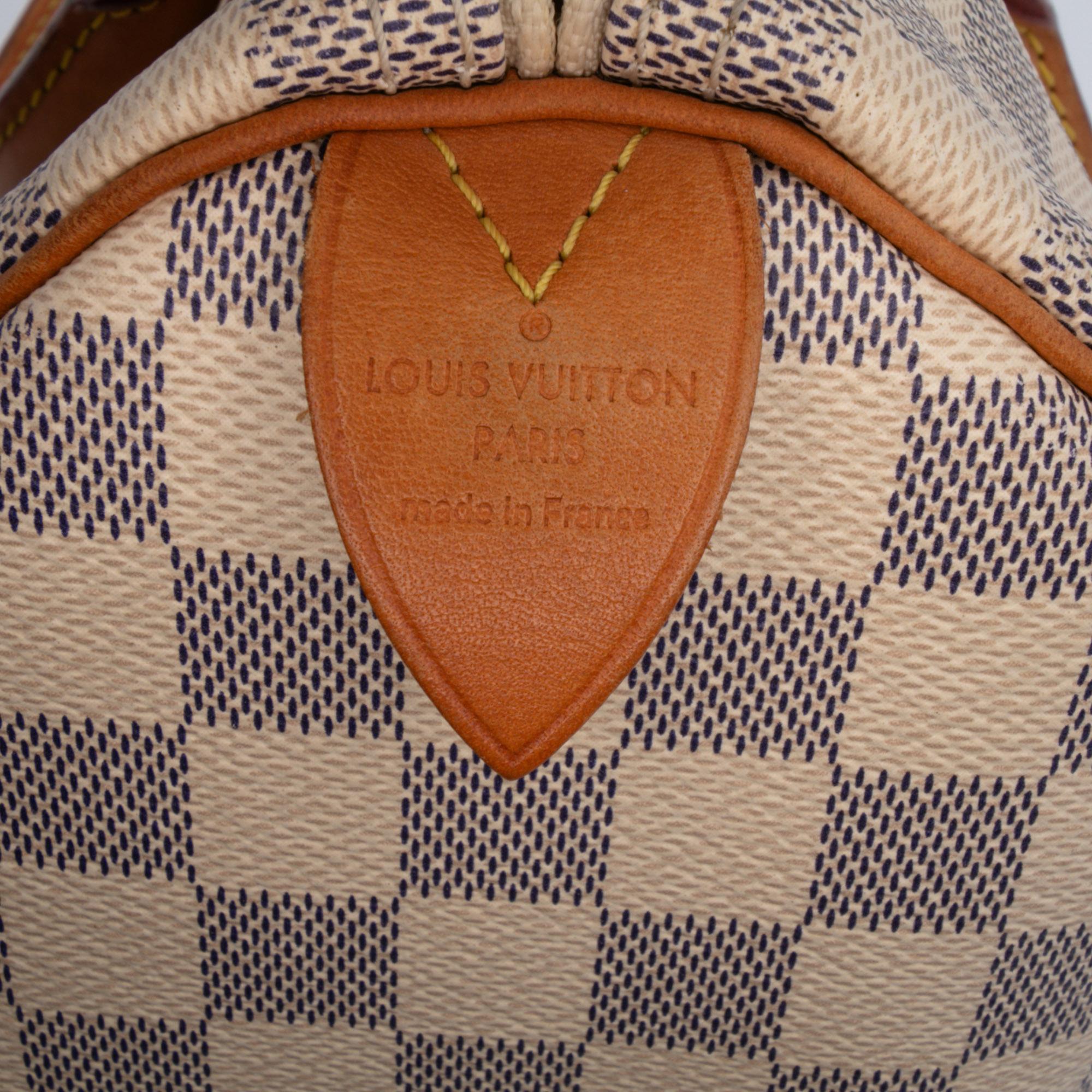 Louis Vuitton Damier Azur Speedy 30