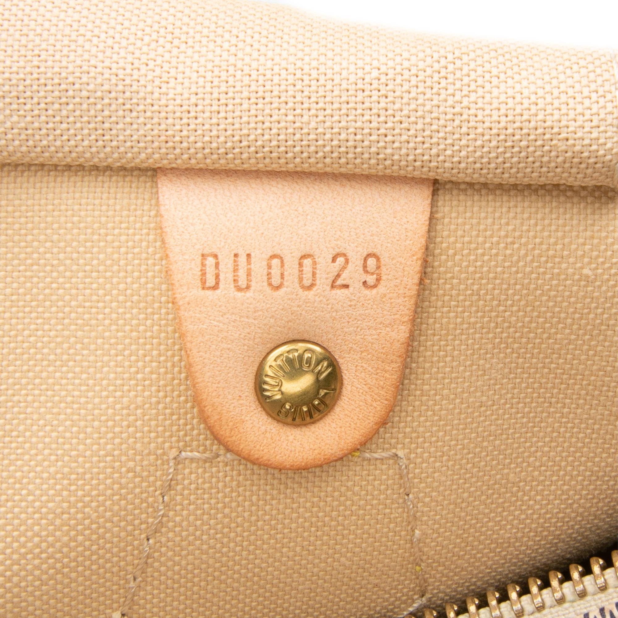 Louis Vuitton Damier Azur Speedy 30