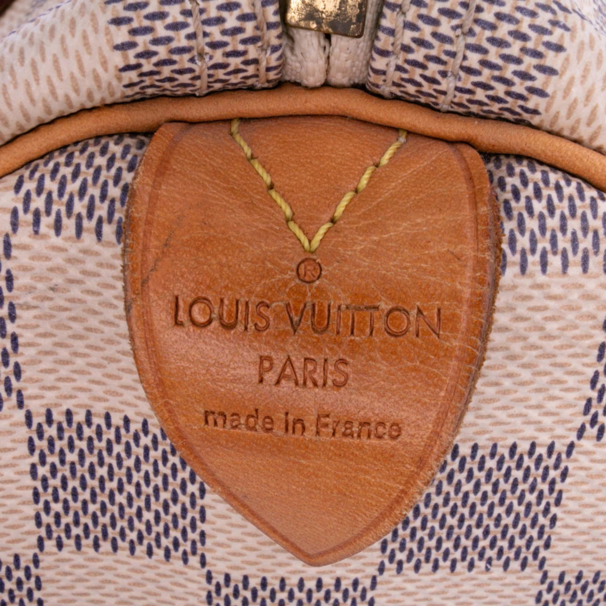Louis Vuitton Damier Azur Speedy 30