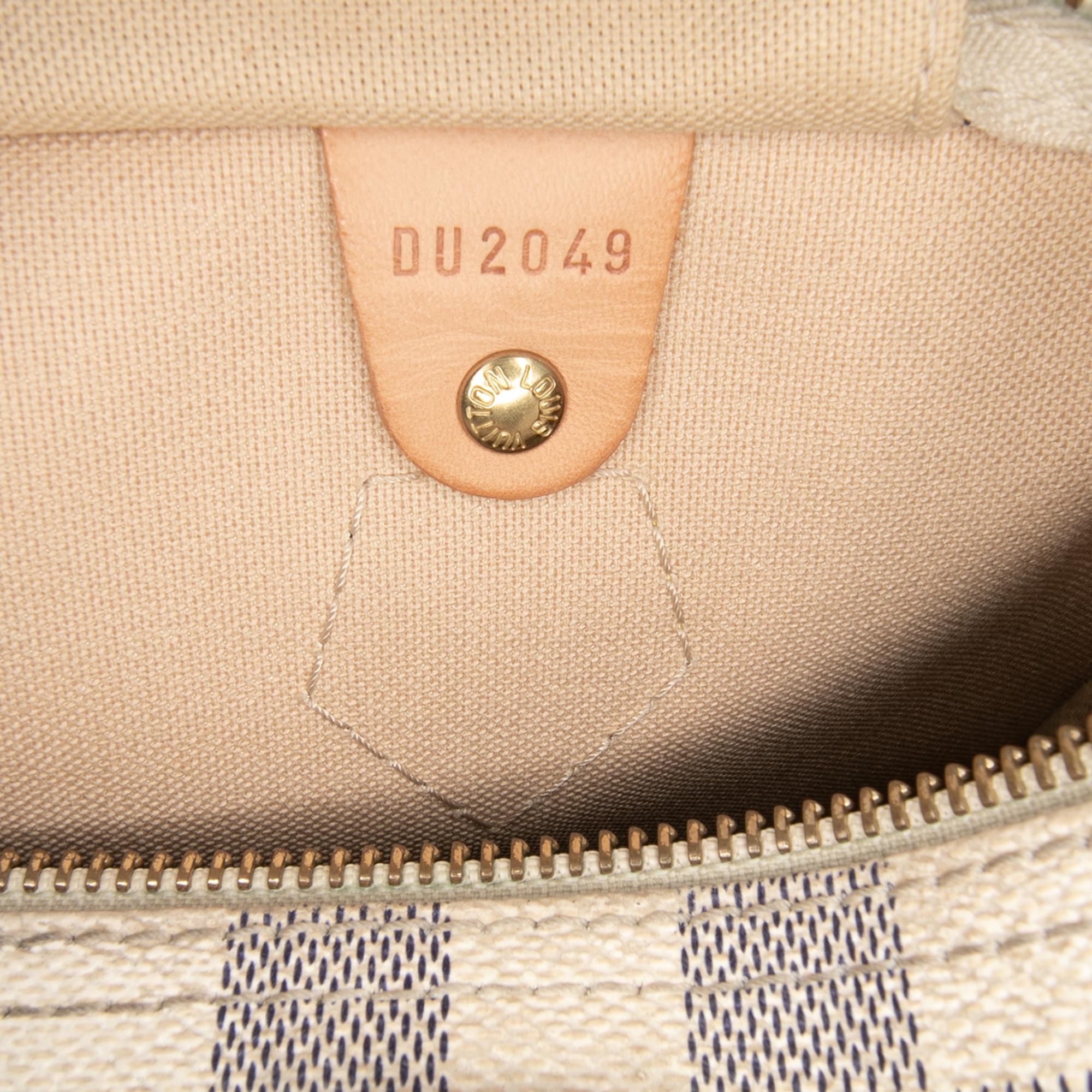 Louis Vuitton Damier Azur Speedy 30