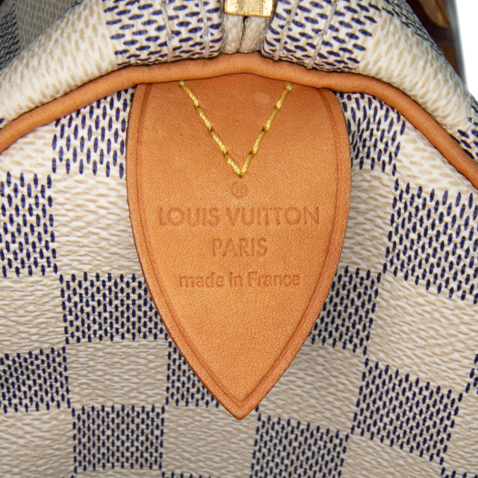 Louis Vuitton Damier Azur Speedy 30