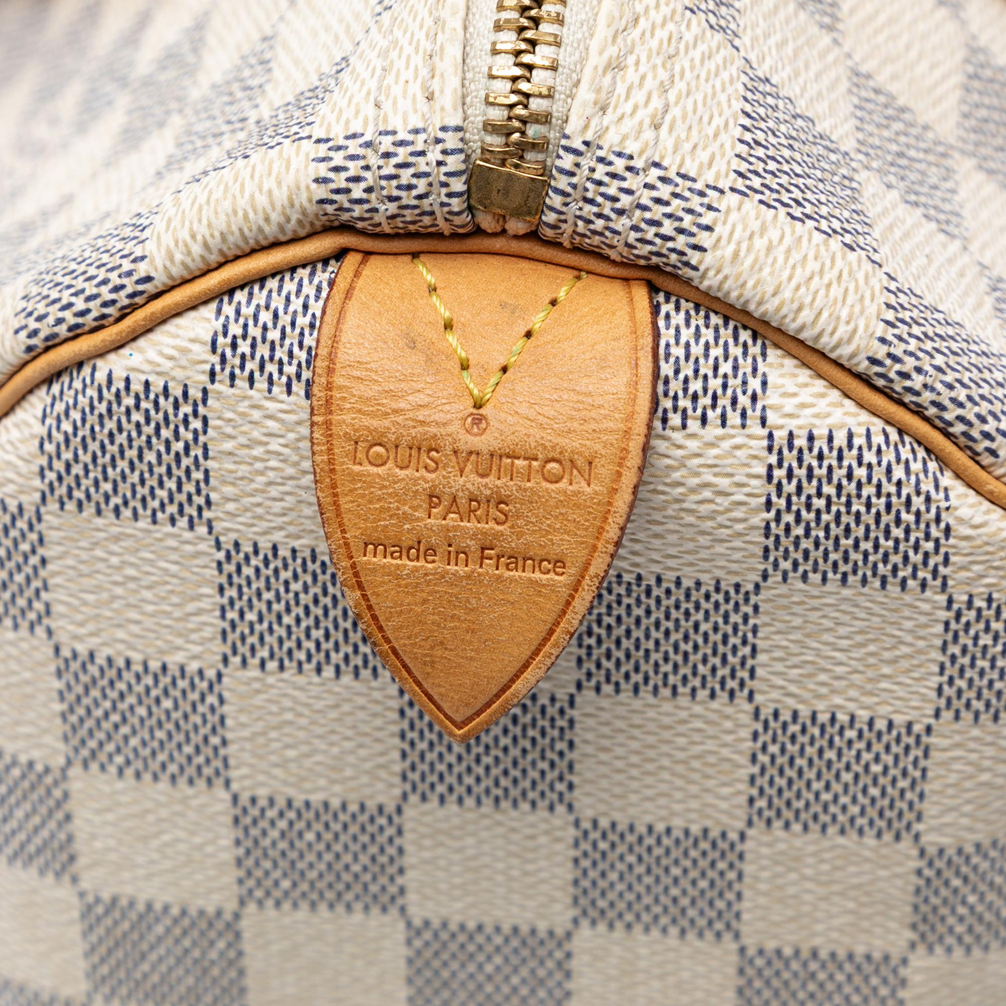 Louis Vuitton Damier Azur Speedy 30