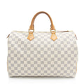 Louis Vuitton Damier Azur Speedy 35 Satchel (SHF-EH25OJ)