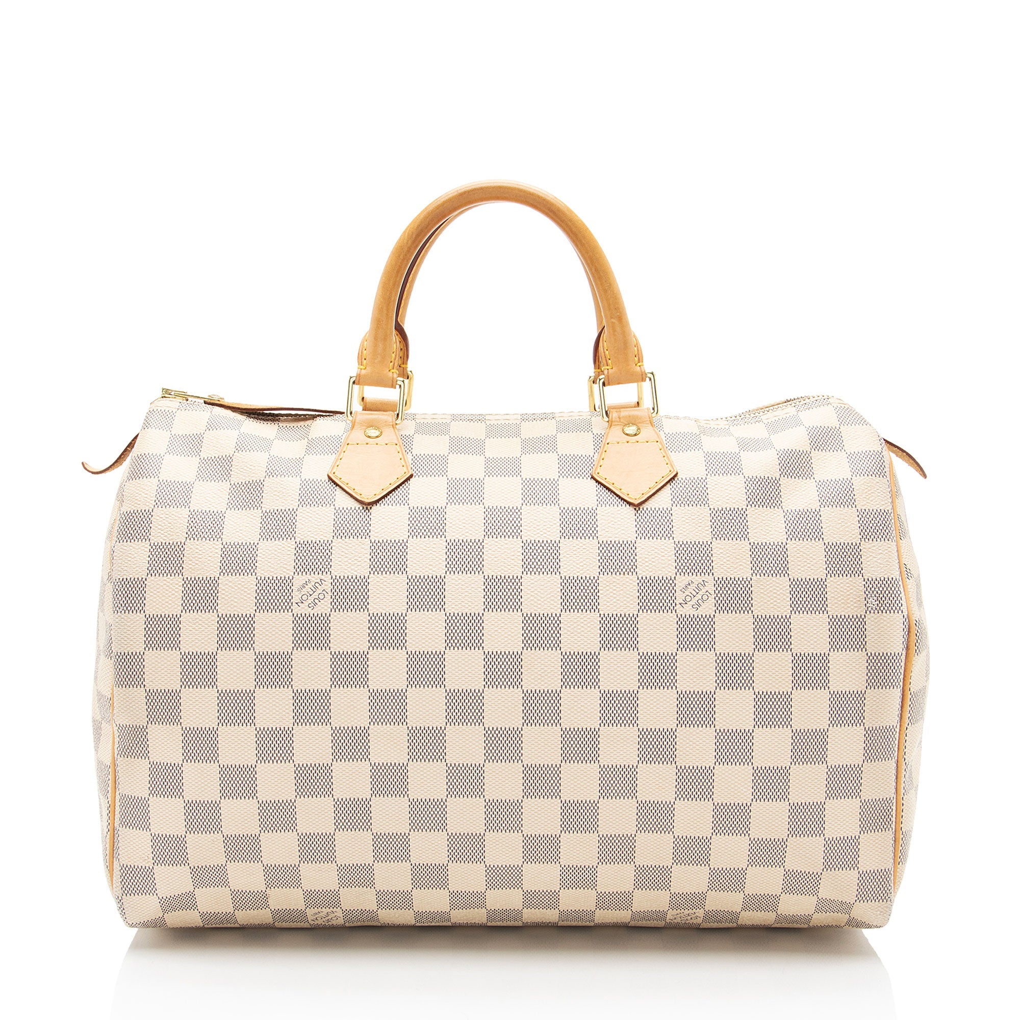 Louis Vuitton Damier Azur Speedy 35 Satchel