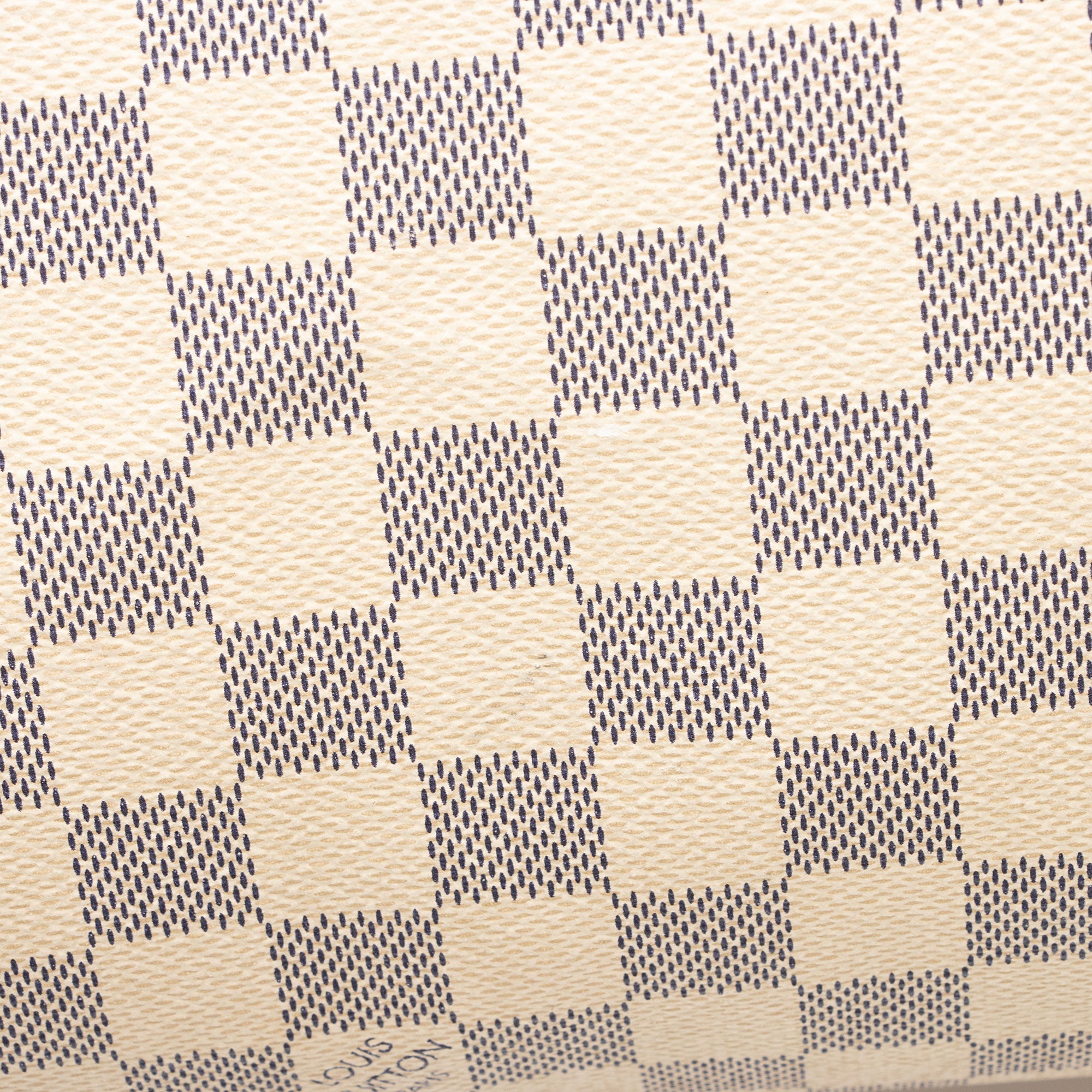 Louis Vuitton Damier Azur Speedy 35 Satchel