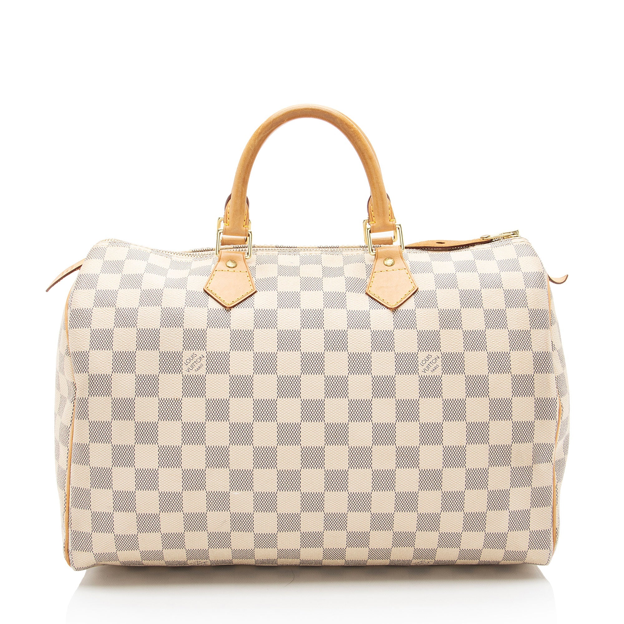 Louis Vuitton Damier Azur Speedy 35 Satchel