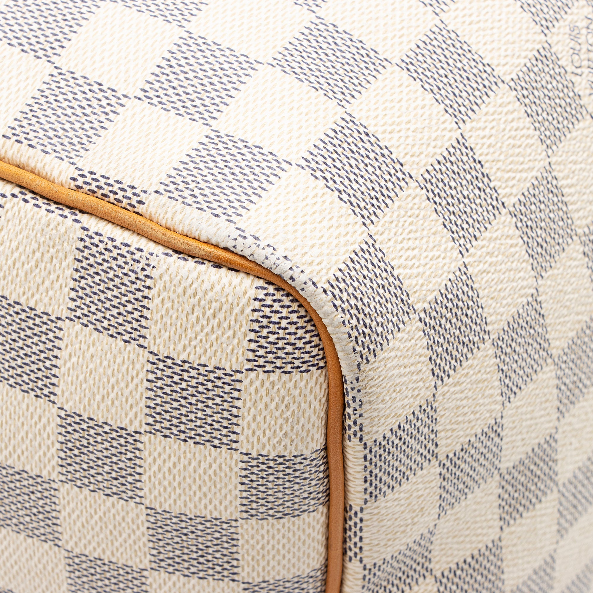 Louis Vuitton Damier Azur Speedy 35 Satchel