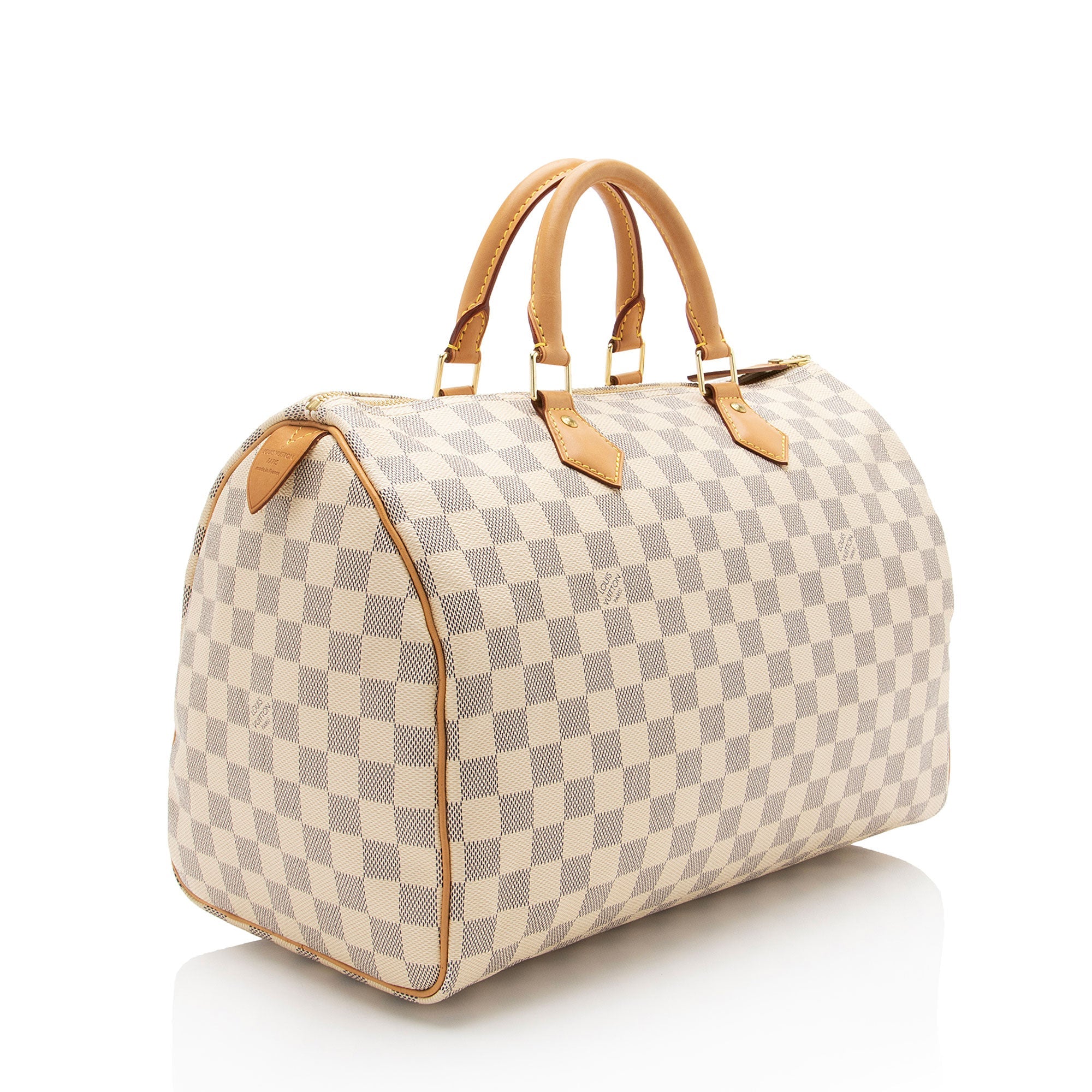 Louis Vuitton Damier Azur Speedy 35 Satchel