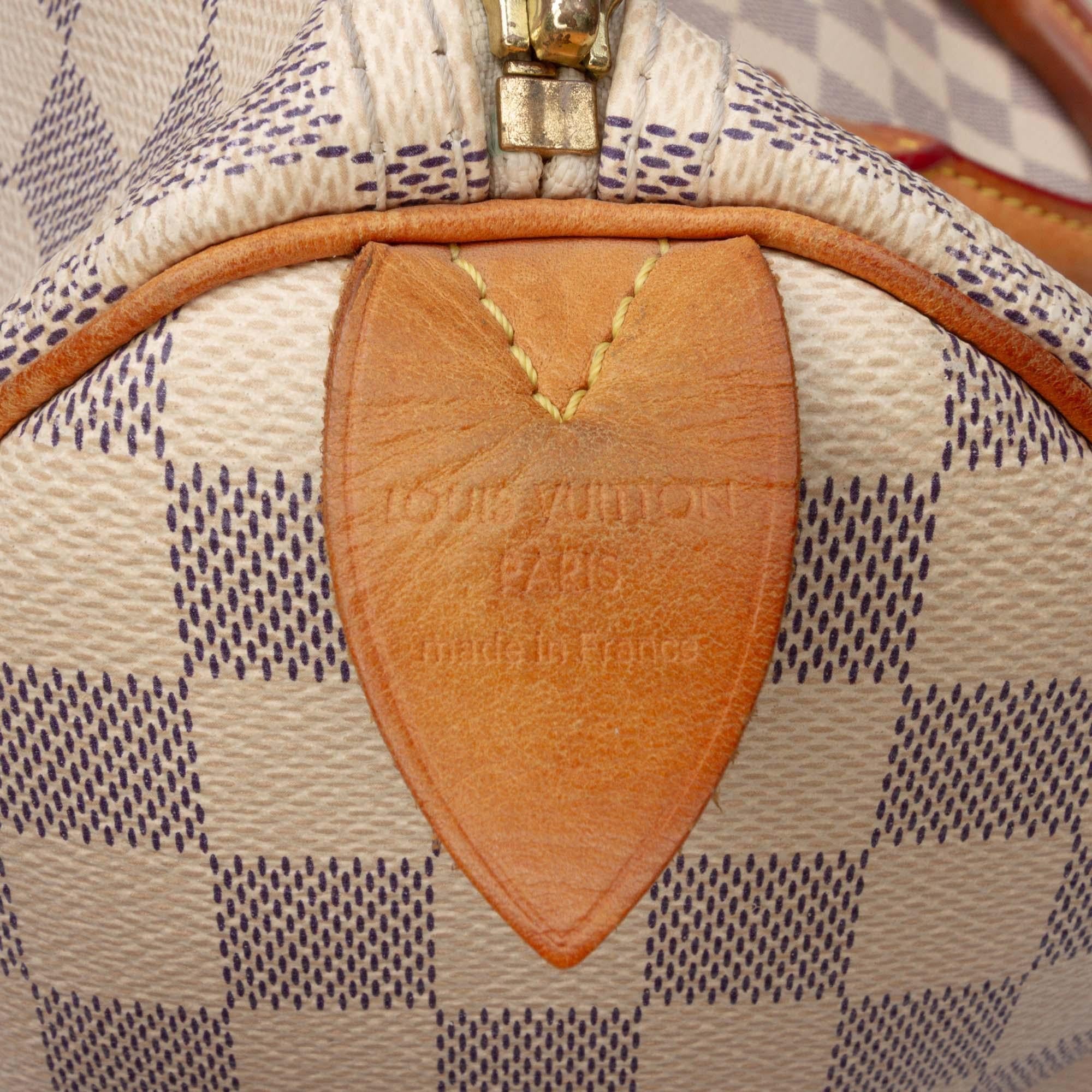 Louis Vuitton Damier Azur Speedy 35