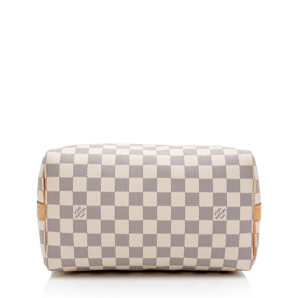 Louis Vuitton Damier Azur Speedy Bandouliere 25 Satchel (SHF-CfGVyC)