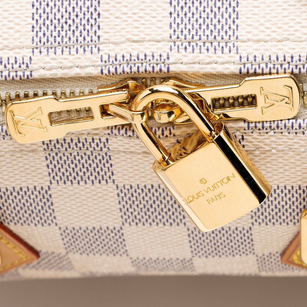 Louis Vuitton Damier Azur Speedy Bandouliere 25 Satchel