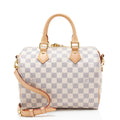 Louis Vuitton Damier Azur Speedy Bandouliere 25 Satchel