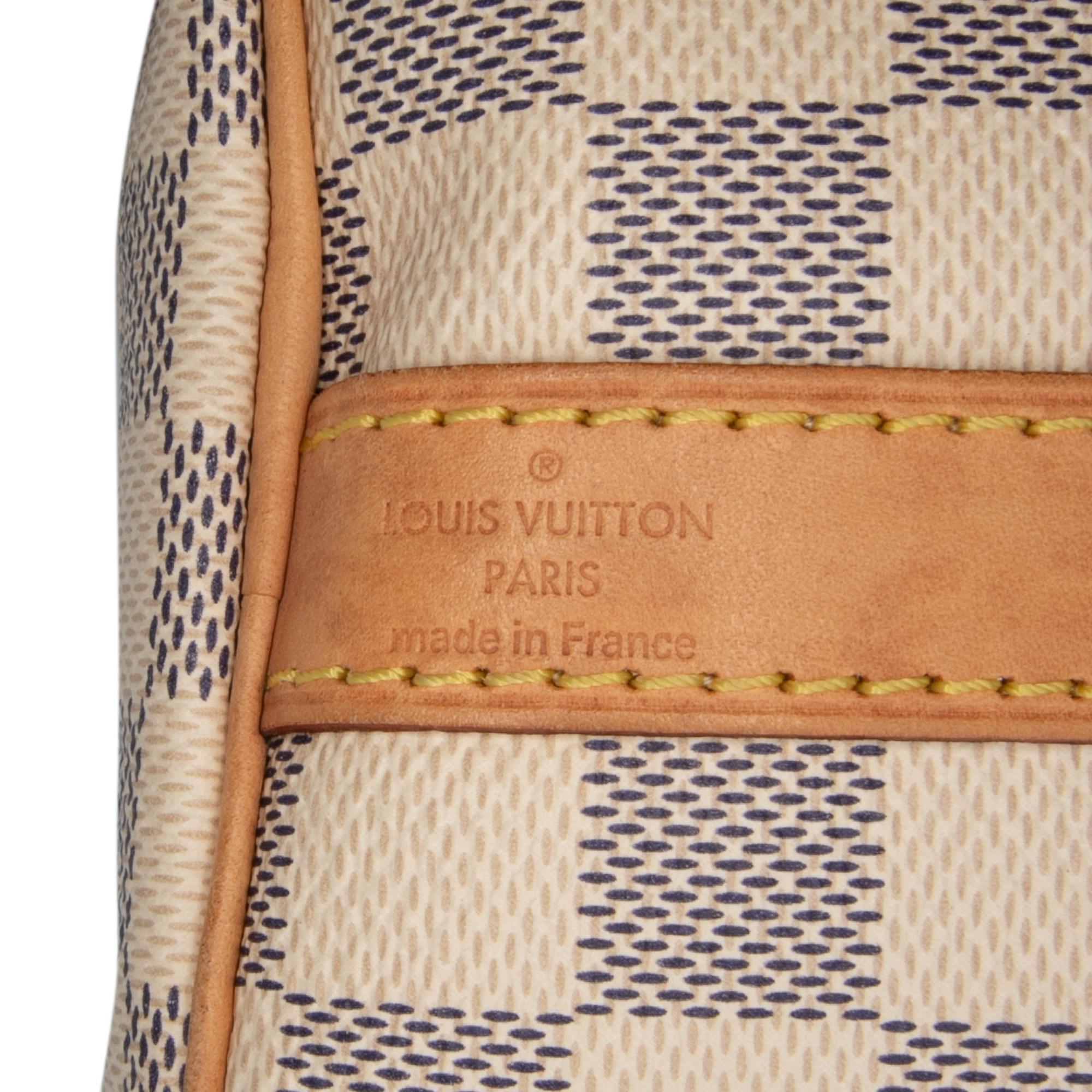 Louis Vuitton Damier Azur Speedy Bandouliere 25