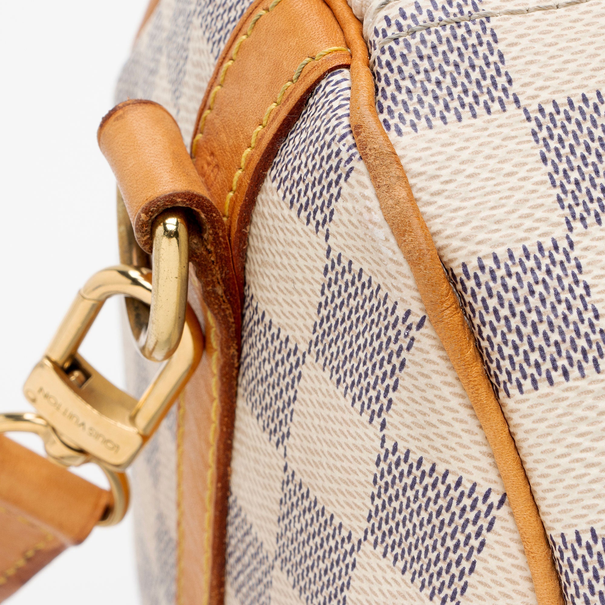 Louis Vuitton Damier Azur Speedy Bandouliere 30 Satchel (SHF-HJLROz)