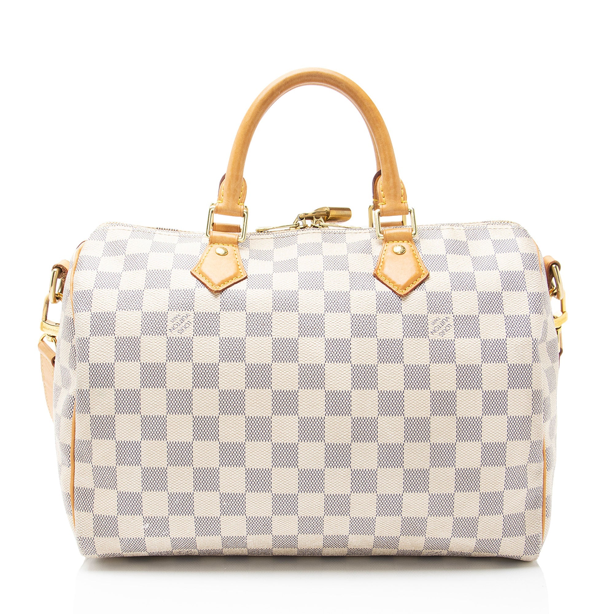 Louis Vuitton Damier Azur Speedy Bandouliere 30 Satchel
