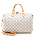 Louis Vuitton Damier Azur Speedy Bandouliere 30 Satchel