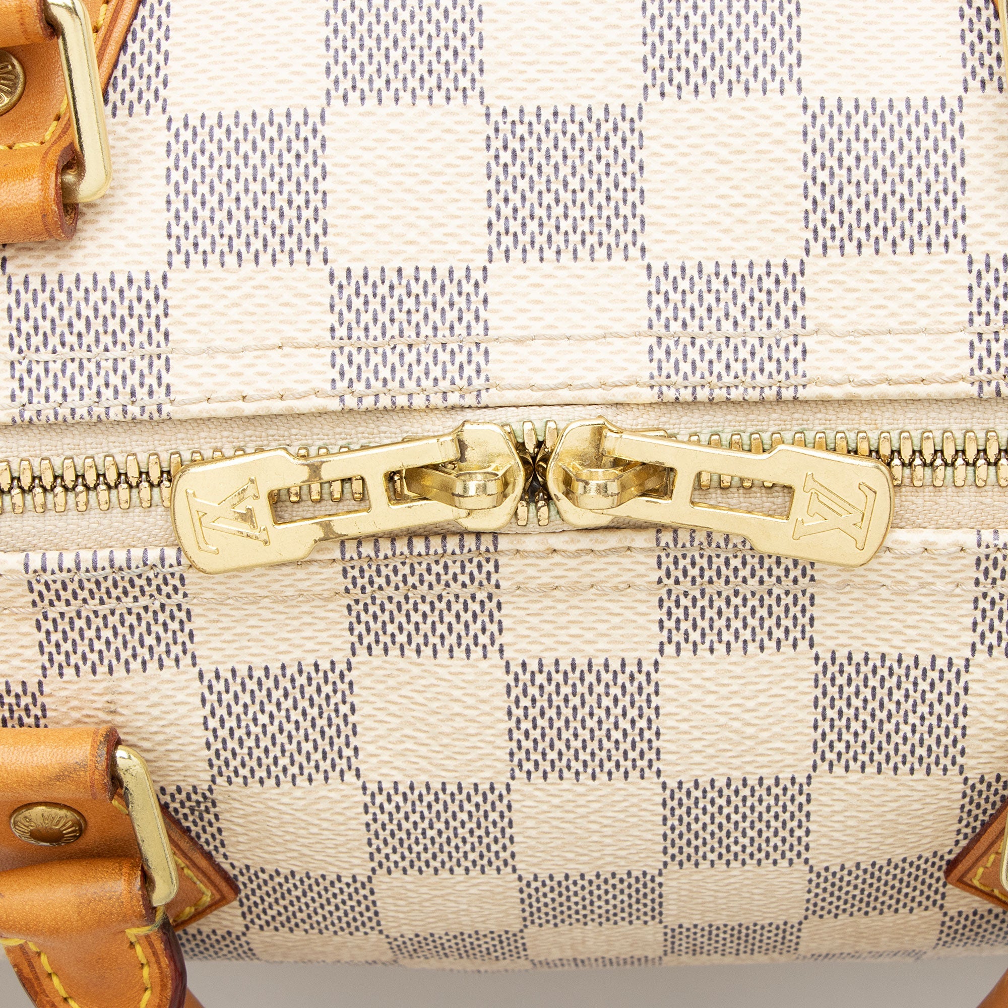 Louis Vuitton Damier Azur Speedy Bandouliere 30 Satchel