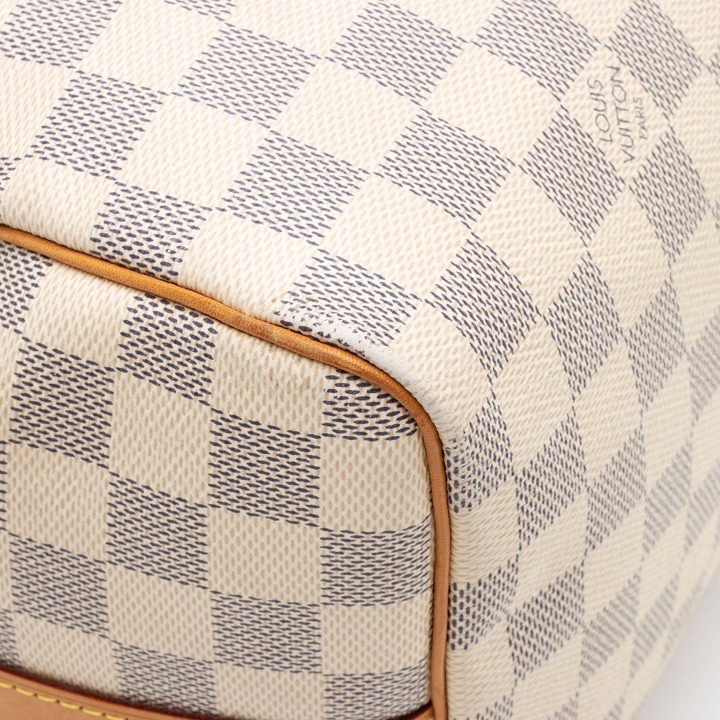 Louis Vuitton Damier Azur Speedy Bandouliere 30 Satchel